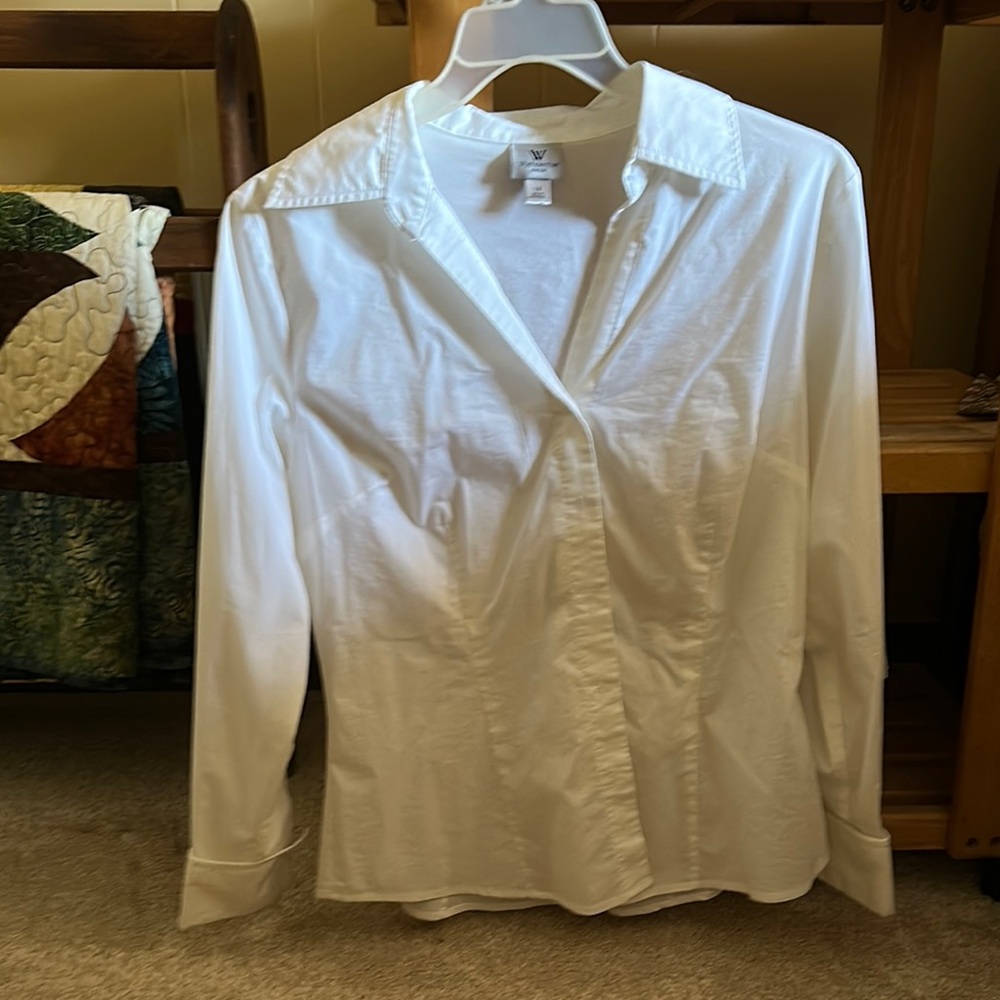 Women’s White Dress Shirt